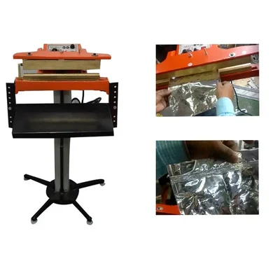 Premium Quality 12 Inch 4 Lines Hot Bar Foot Sealer, 450W